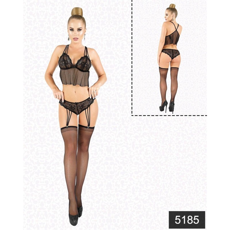 Aria's Closet Jartiyerli Büstiyer Set