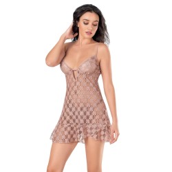 Aria's Closet Vizon Kısa Tül Gecelik