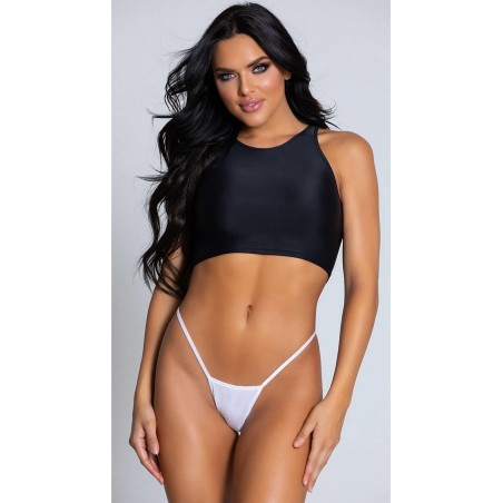 Aria's Closet Tül Beyaz Tanga String