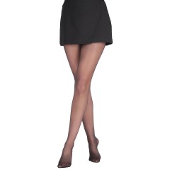 Aria's Closet Parlak İnce Siyah Külotlu Çorap 15 Den