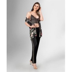 Loriva 3'lü Pijama Takımı Somon 1802