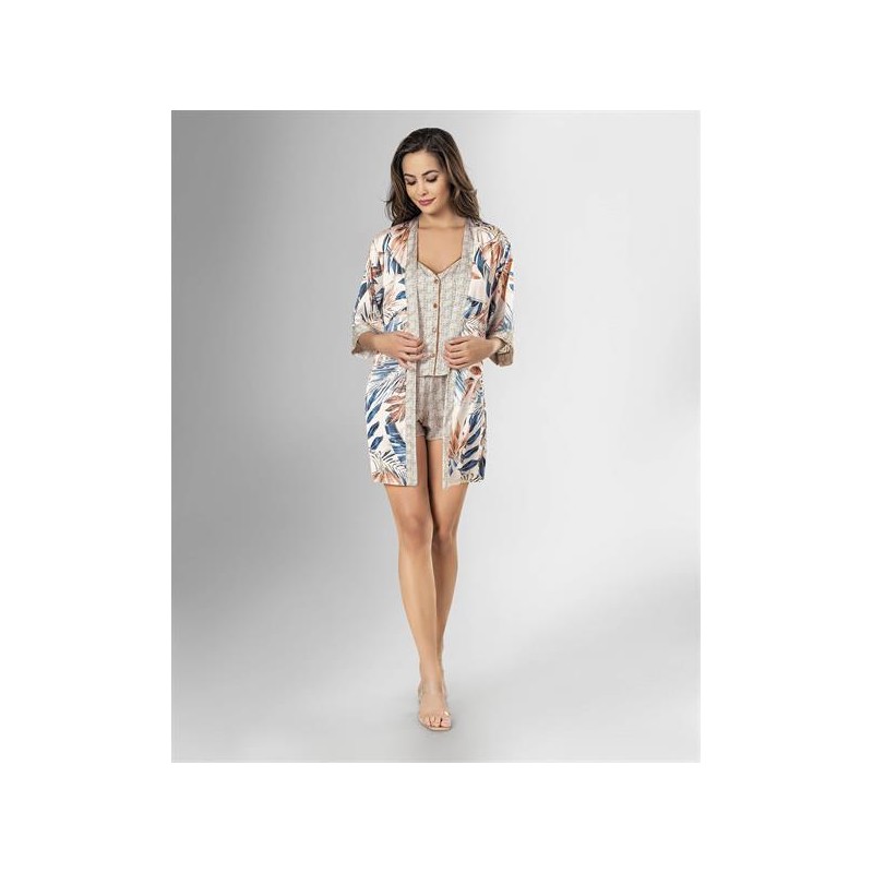 Loriva 3'lü Şort Takımı Desenli 1840