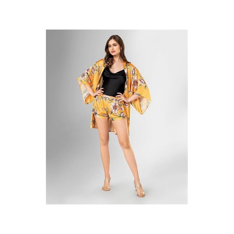 Loriva 3'lü Şort Takımı Desenli 1848