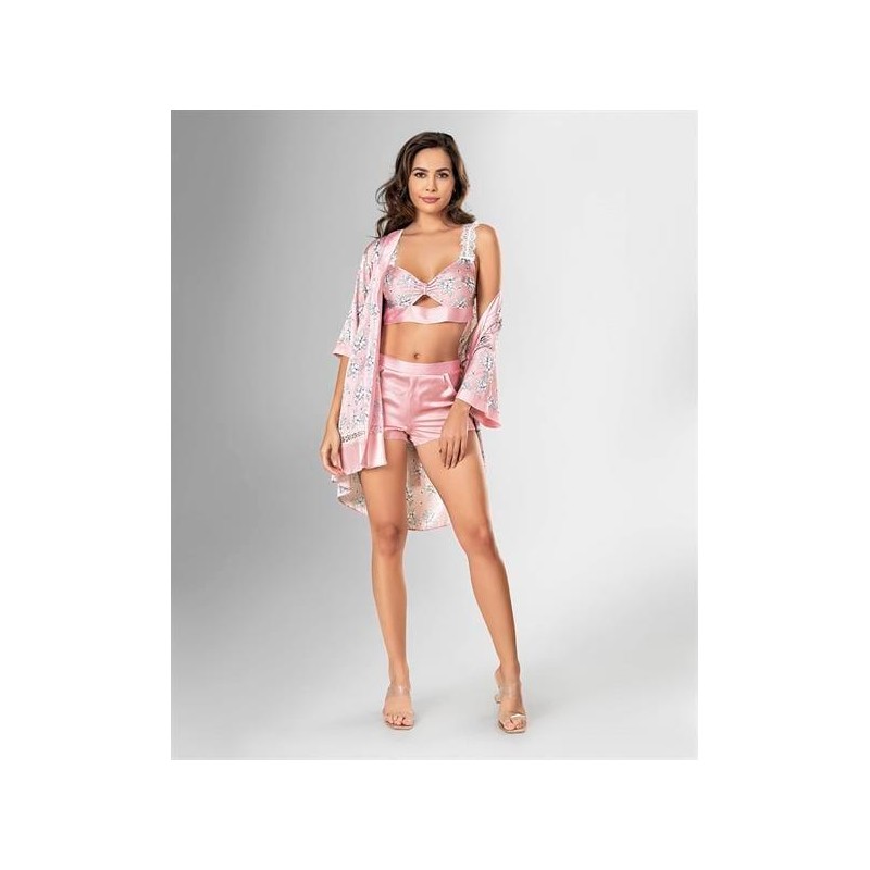 Loriva 3'lü Şort Takımı Desenli 1852