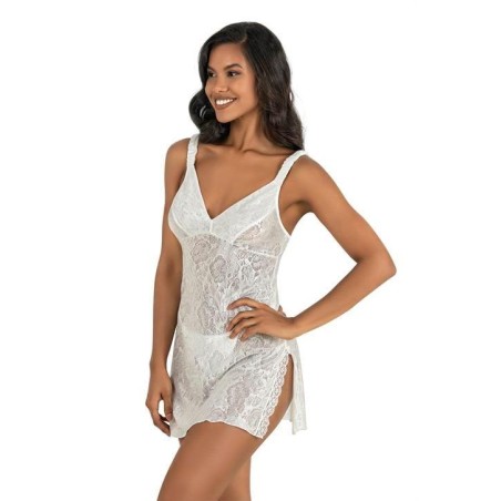 Aria's Closet Ekru Kısa Saten Gecelik 8221