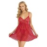 Aria's Closet Kırmızı Kısa Tül Gecelik 4203