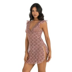 Aria's Closet Vizon Kısa Tül Gecelik 4205