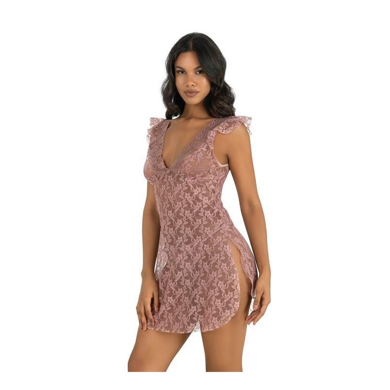 Aria's Closet Vizon Kısa Tül Gecelik 4205