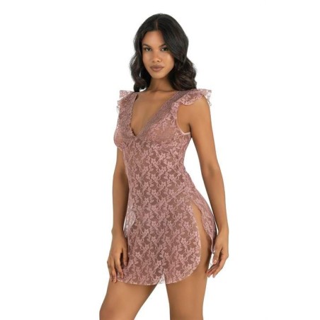 Aria's Closet Vizon Kısa Tül Gecelik 4205