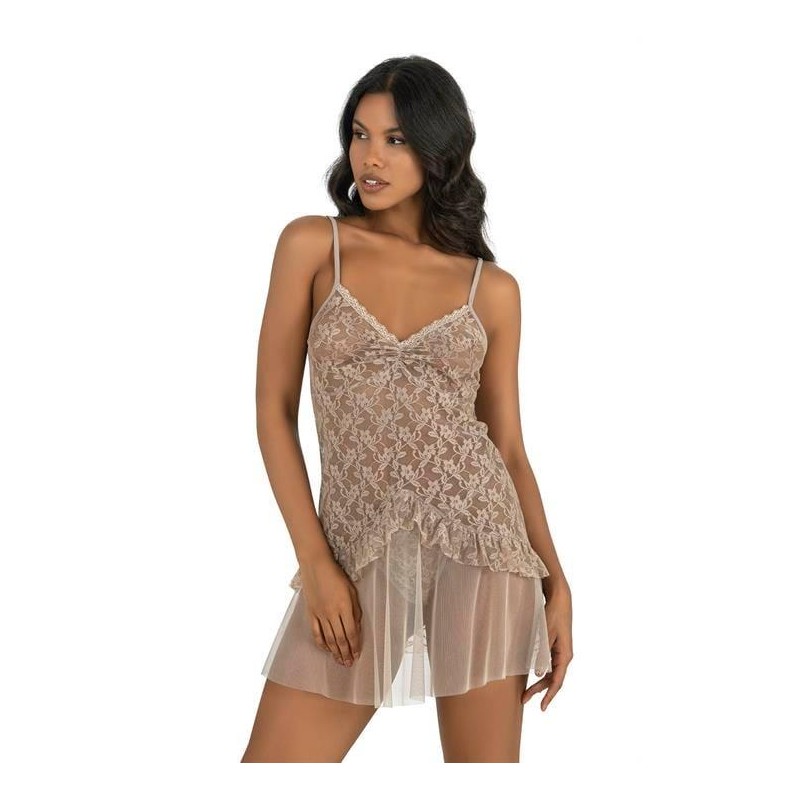 Aria's Closet Taş Kısa Tül Gecelik 4212