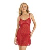 Aria's Closet Kırmızı Kısa Tül Gecelik 4223