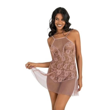 Aria's Closet Vizon Kısa Tül Gecelik 4227