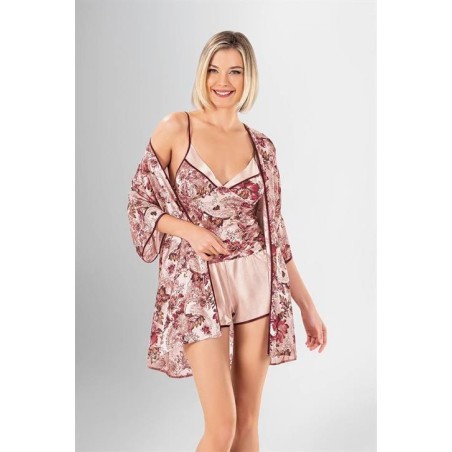 Aria's Closet 3'lü Şort Takımı Desenli