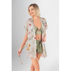 Aria's Closet 3'lü Şort Takımı Desenli