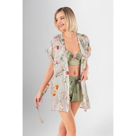 Aria's Closet 3'lü Şort Takımı Desenli