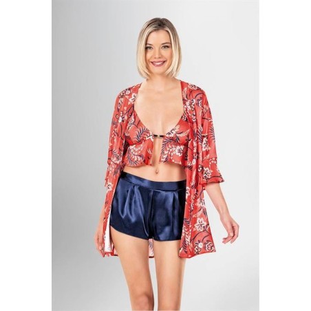 Aria's Closet 3'lü Şort Takımı Desenli