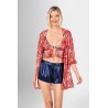Aria's Closet 3'lü Şort Takımı Desenli