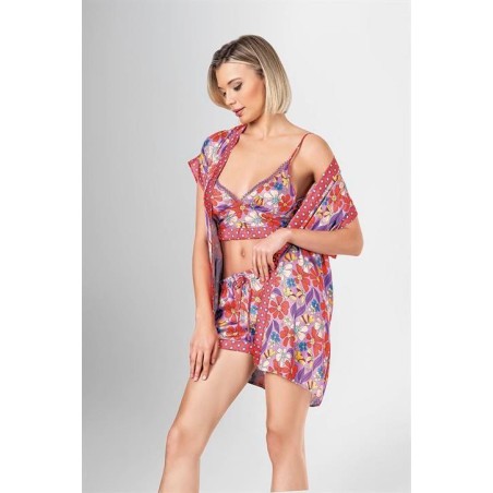 Loriva 3'lü Şort Takımı Desenli 1929