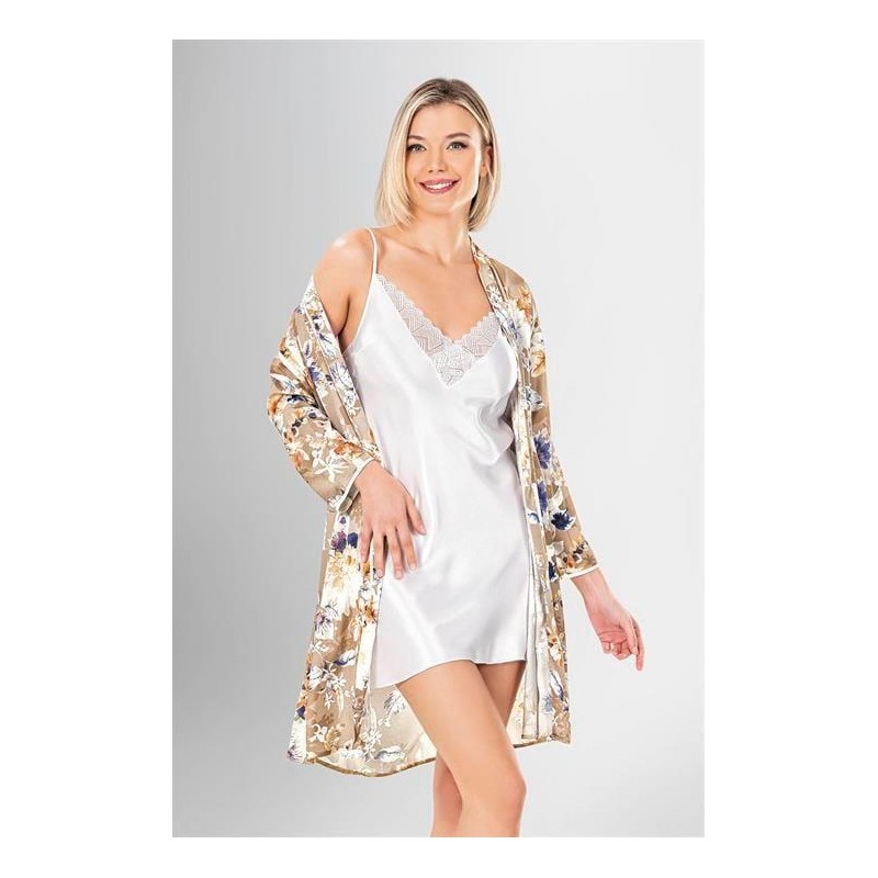 Loriva 2 li Kısa Sabahlık Takımı Desenli 1930