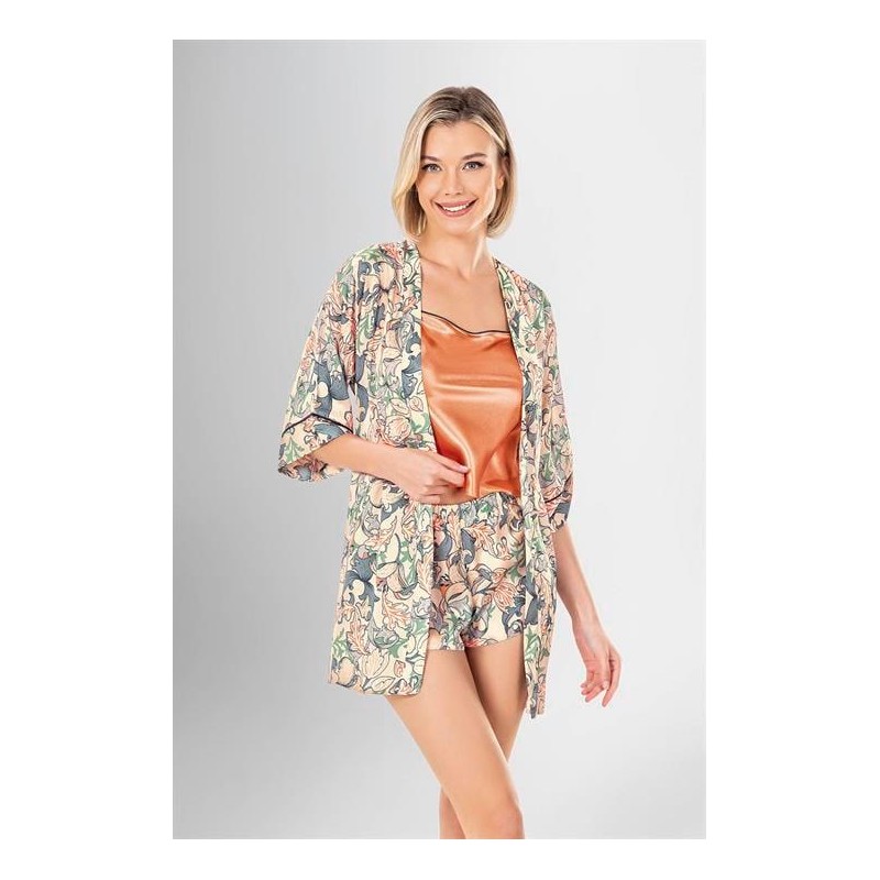 Loriva 3'lü Şort Takımı Desenli 1933