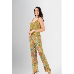 Loriva 3'lü Pijama Takımı Desenli 1942