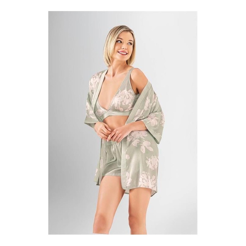 Loriva 3'lü Şort Takımı Desenli 1952