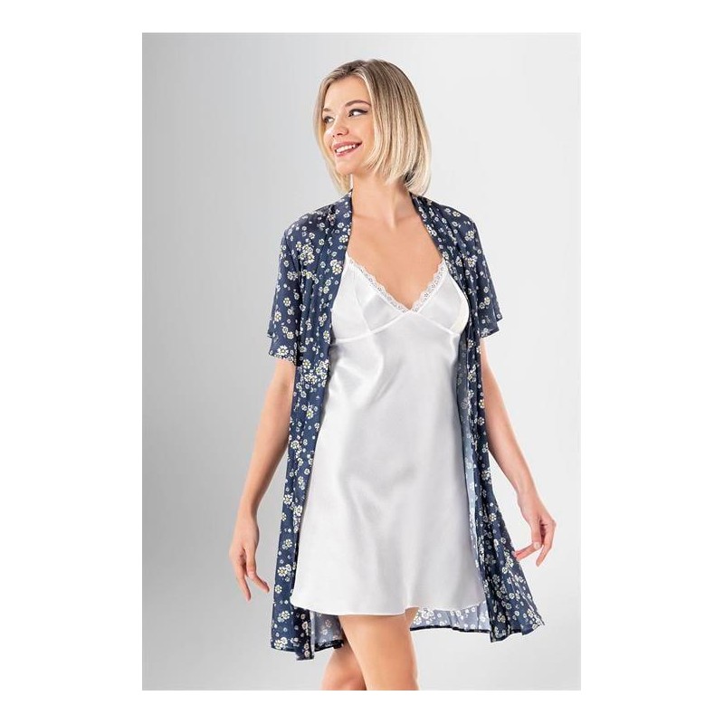 Loriva 2 li Kısa Sabahlık Takımı Desenli 1958