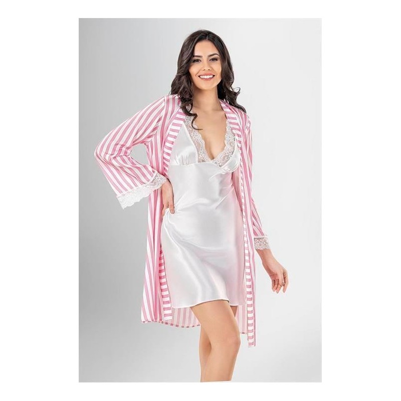 Loriva 2 li Kısa Sabahlık Takımı Desenli 1963